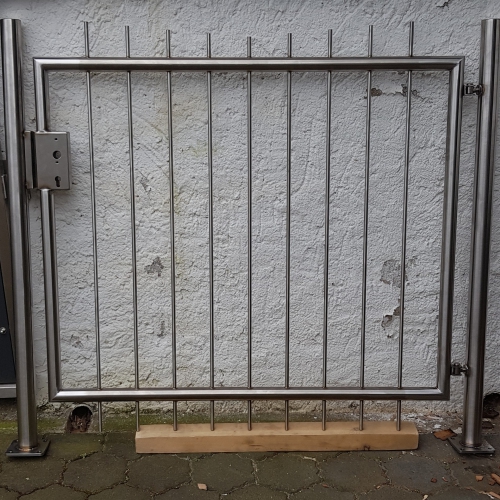 Herstellung eines Gartentores Herstellung eines Gartentores